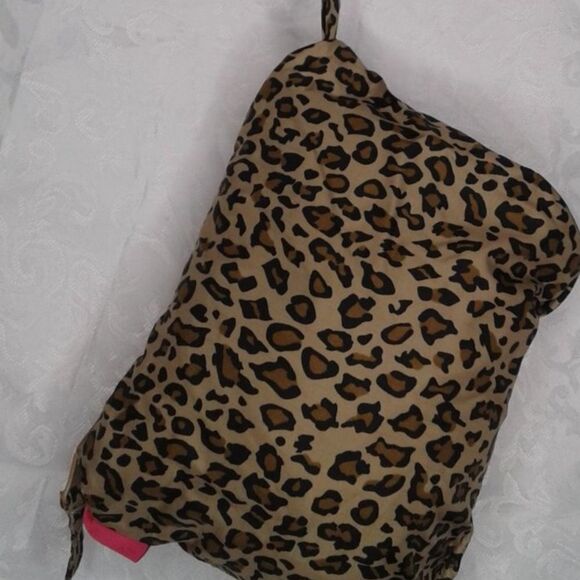 Children’s Place Rain Jacket Windbreaker Girl XL Animal Print Hooded Quarter Zip - Picture 13 of 16